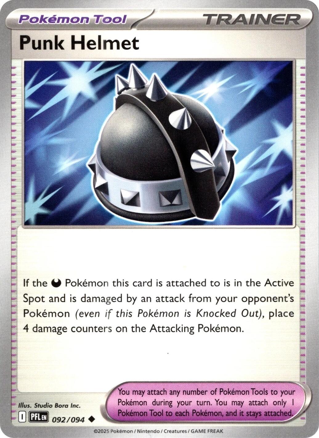Punk Helmet (092/094) [Mega Evolution: Phantasmal Flames] | Exor Games Dartmouth
