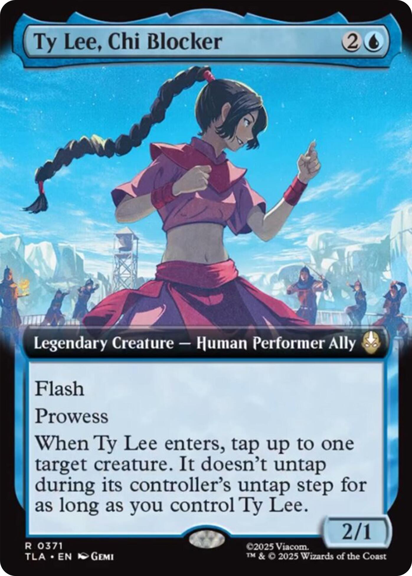 Ty Lee, Chi Blocker (Extended Art) [Avatar: The Last Airbender] | Exor Games Dartmouth