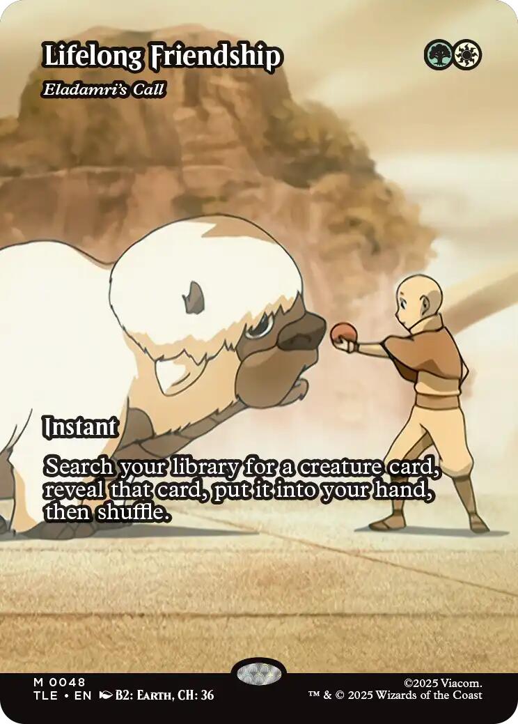 Lifelong Friendship - Eladamri's Call (Borderless) [Avatar: The Last Airbender: Eternal-Legal] | Exor Games Dartmouth