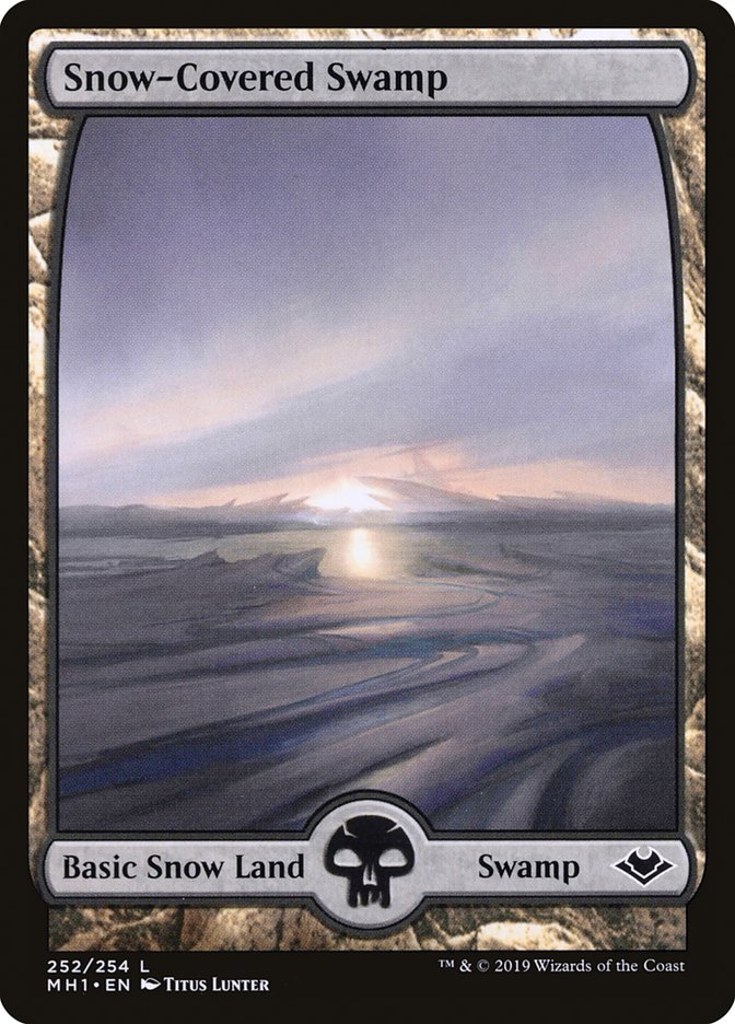 Snow-Covered Swamp [Modern Horizons] | Exor Games Dartmouth