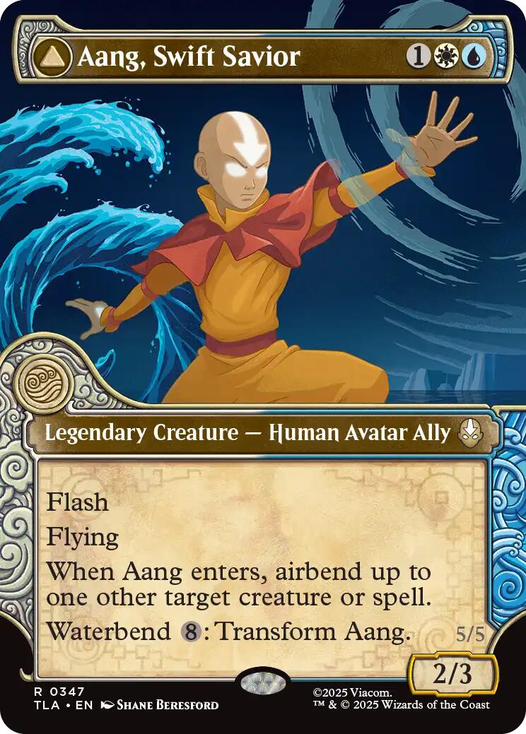 Aang, Swift Savior (Showcase) [Avatar: The Last Airbender] | Exor Games Dartmouth