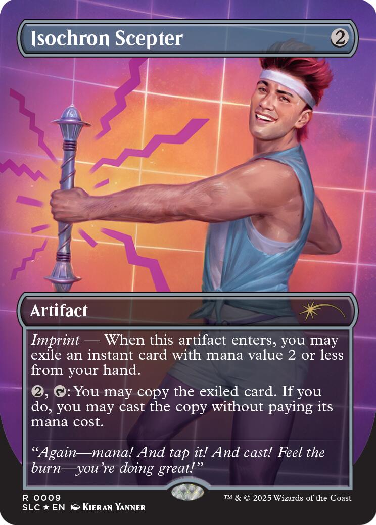 Isochron Scepter (Halo Foil) [Secret Lair Countdown Kit] | Exor Games Dartmouth