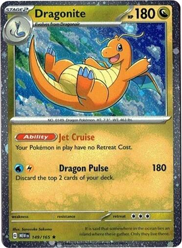 Dragonite 149/165 (Cosmos Holo) [Miscellaneous Cards] | Exor Games Dartmouth