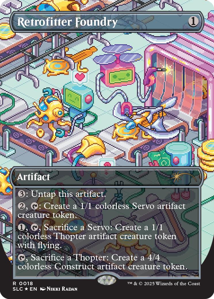 Retrofitter Foundry (Halo Foil) [Secret Lair Countdown Kit] | Exor Games Dartmouth