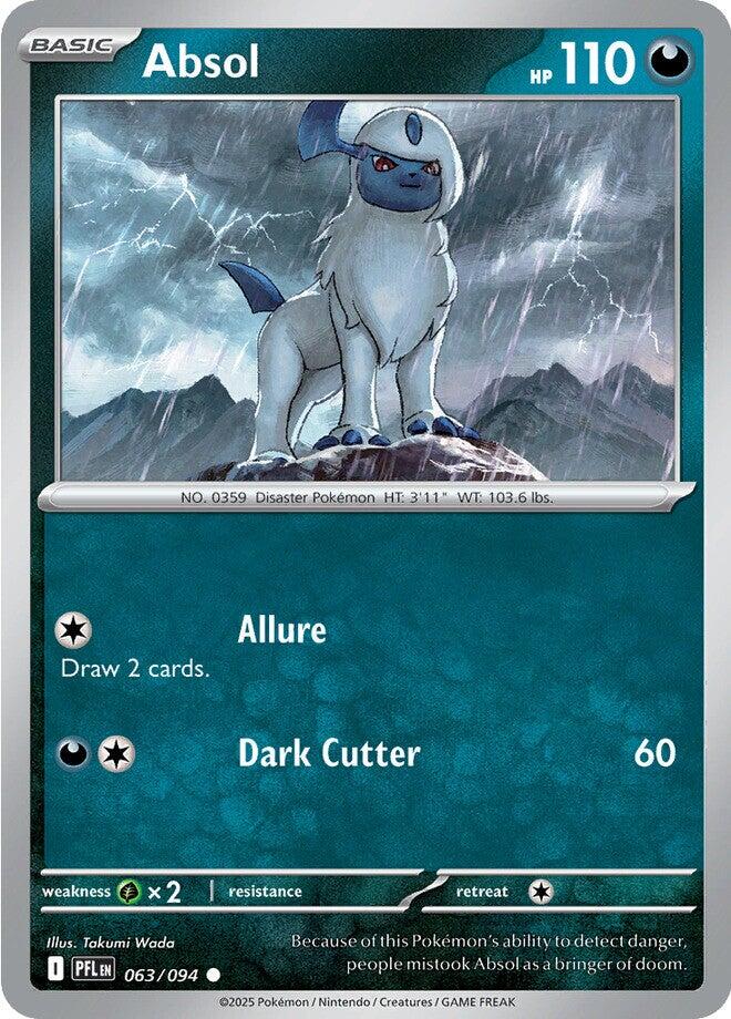 Absol (063/094) [Mega Evolution: Phantasmal Flames] | Exor Games Dartmouth