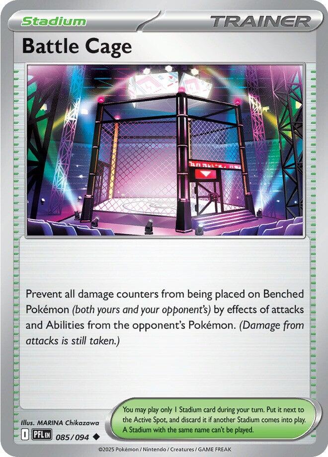 Battle Cage (085/094) [Mega Evolution: Phantasmal Flames] | Exor Games Dartmouth