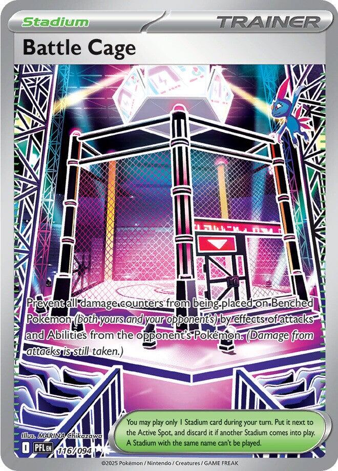 Battle Cage (116/094) [Mega Evolution: Phantasmal Flames] | Exor Games Dartmouth
