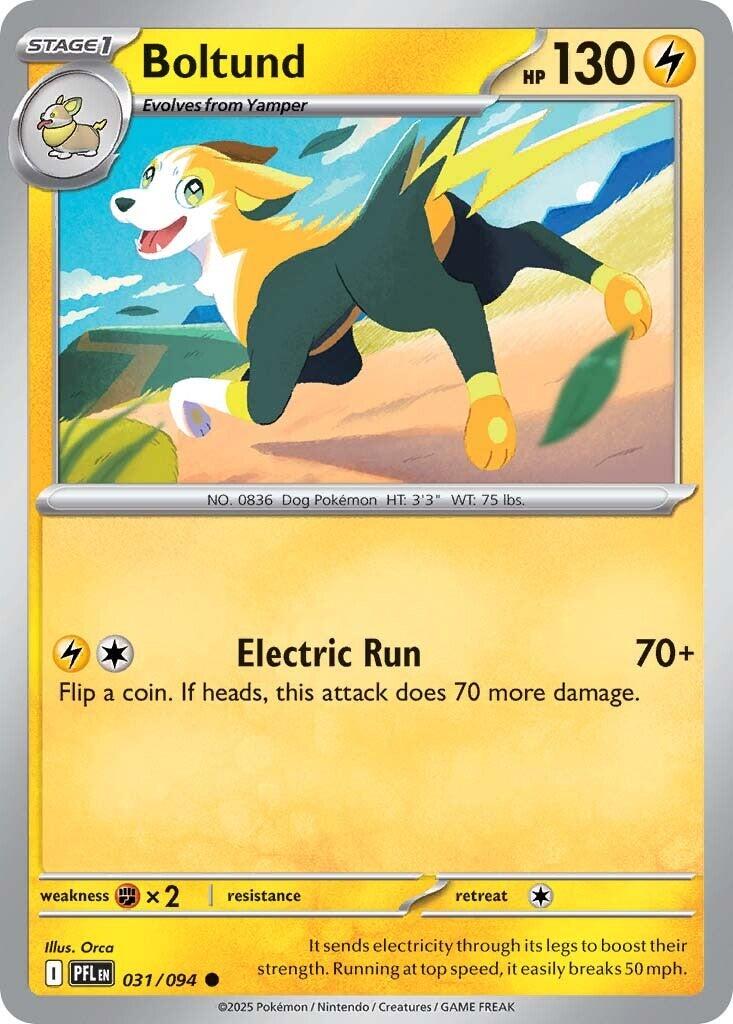 Boltund (031/094) [Mega Evolution: Phantasmal Flames] | Exor Games Dartmouth