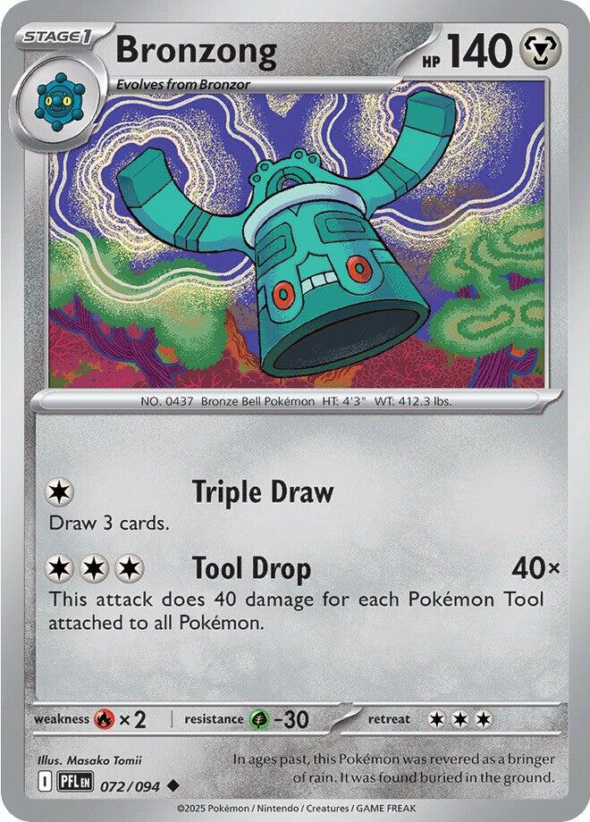Bronzong (072/094) [Mega Evolution: Phantasmal Flames] | Exor Games Dartmouth