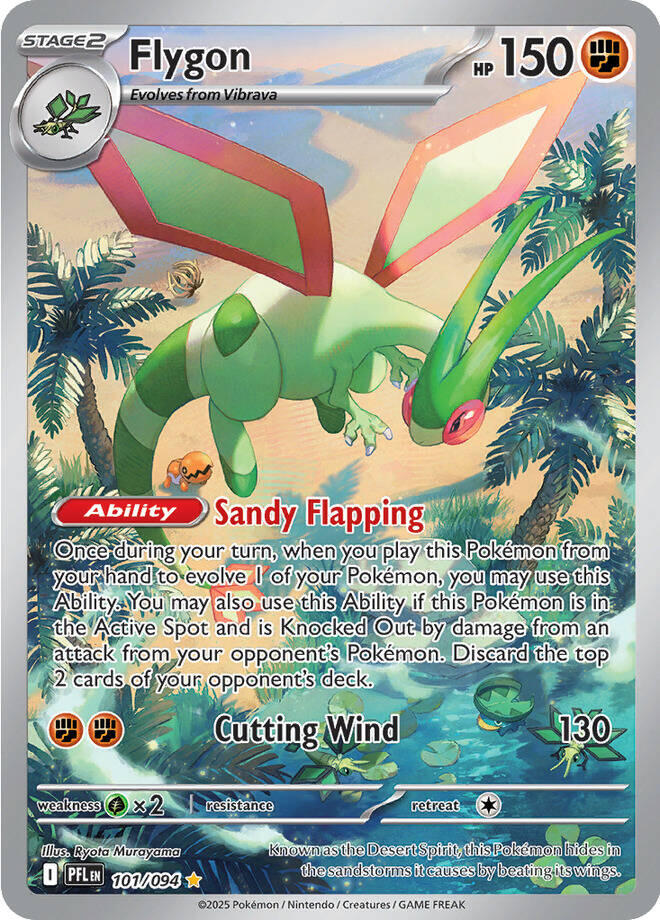 Flygon (101/094) [Mega Evolution: Phantasmal Flames] | Exor Games Dartmouth
