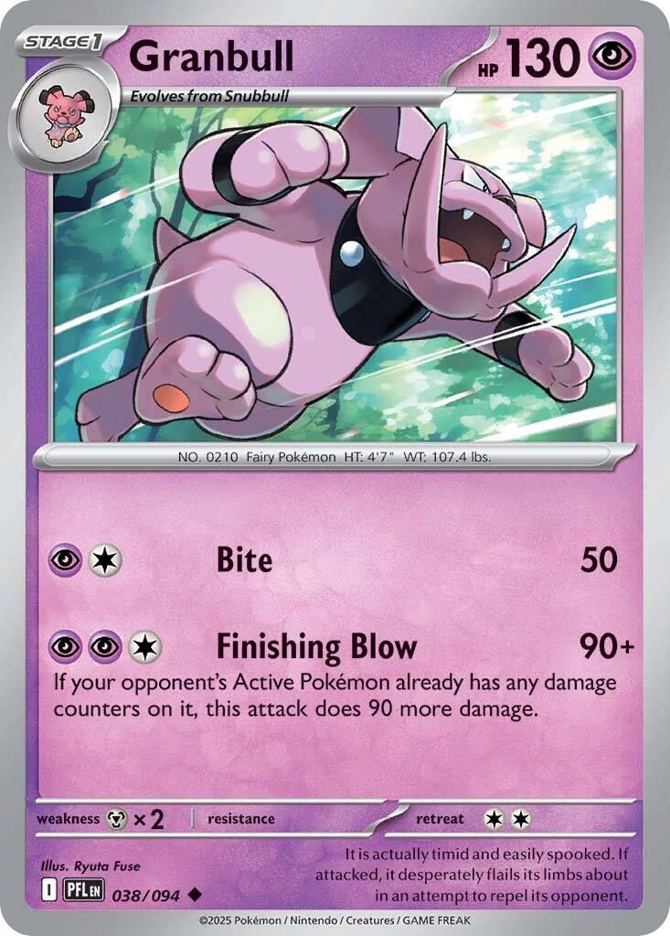 Granbull (038/094) [Mega Evolution: Phantasmal Flames] | Exor Games Dartmouth
