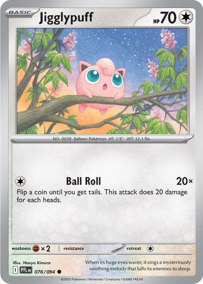 Jigglypuff (076/094) [Mega Evolution: Phantasmal Flames] | Exor Games Dartmouth