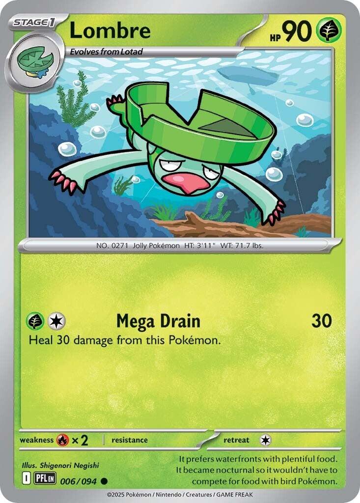 Lombre (006/094) [Mega Evolution: Phantasmal Flames] | Exor Games Dartmouth