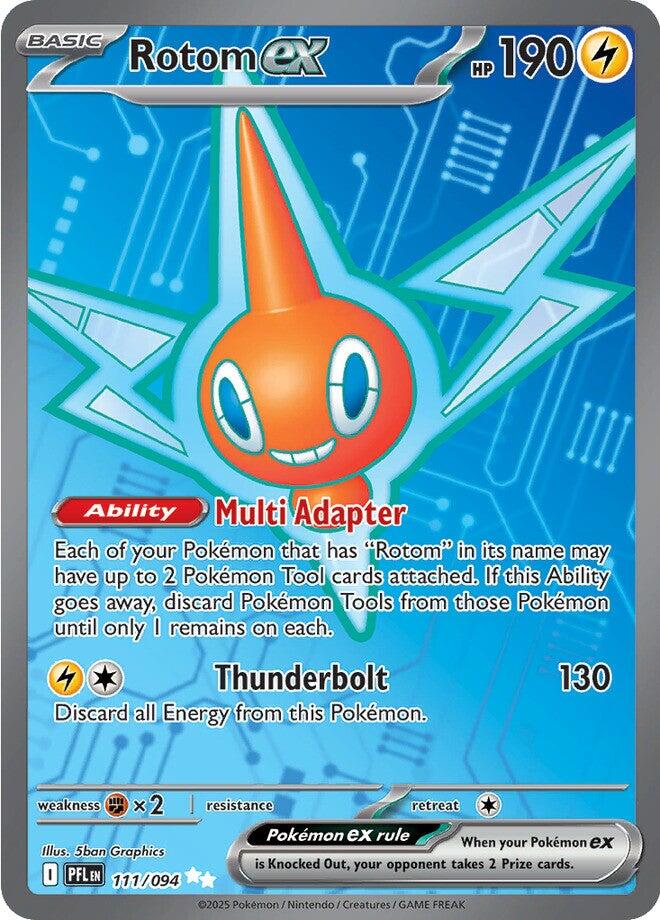 Rotom ex (111/094) [Mega Evolution: Phantasmal Flames] | Exor Games Dartmouth