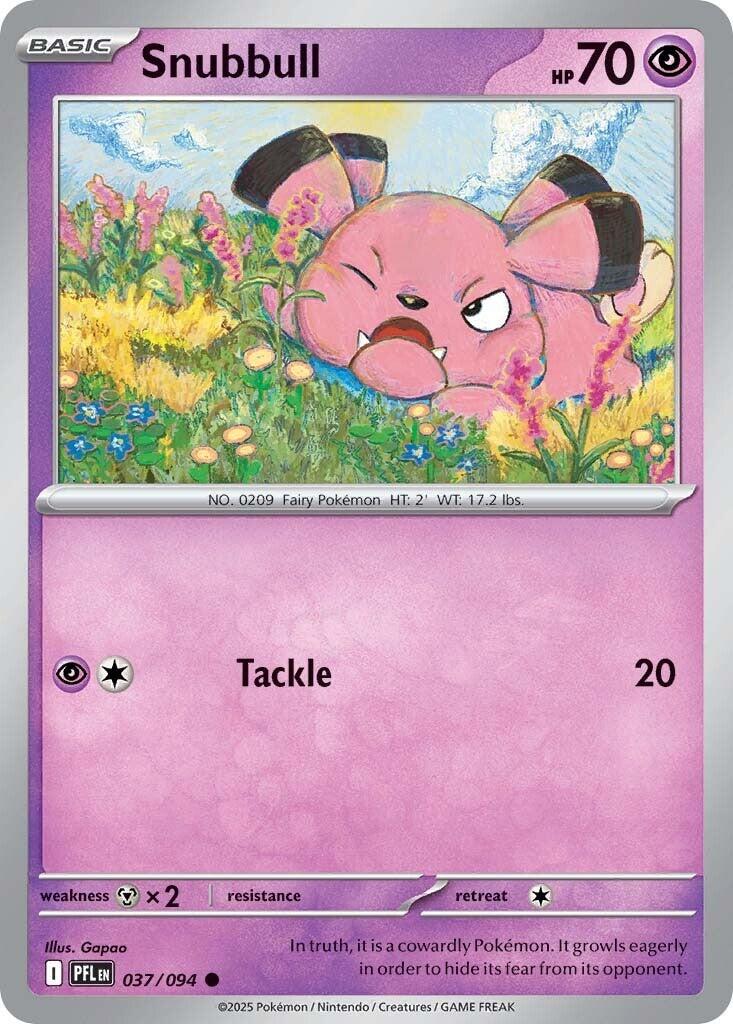 Snubbull (037/094) [Mega Evolution: Phantasmal Flames] | Exor Games Dartmouth