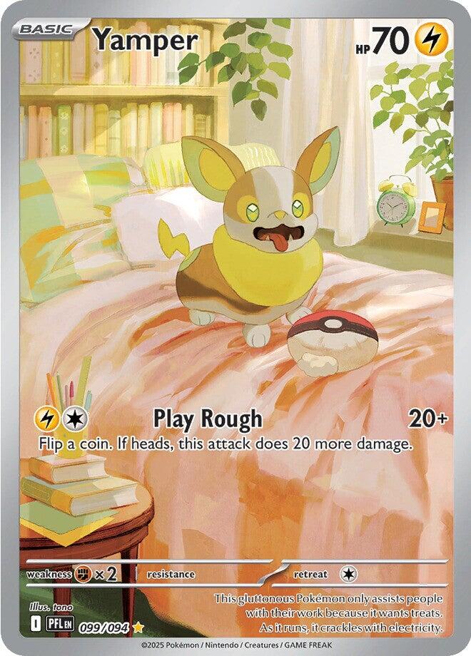 Yamper (099/094) [Mega Evolution: Phantasmal Flames] | Exor Games Dartmouth
