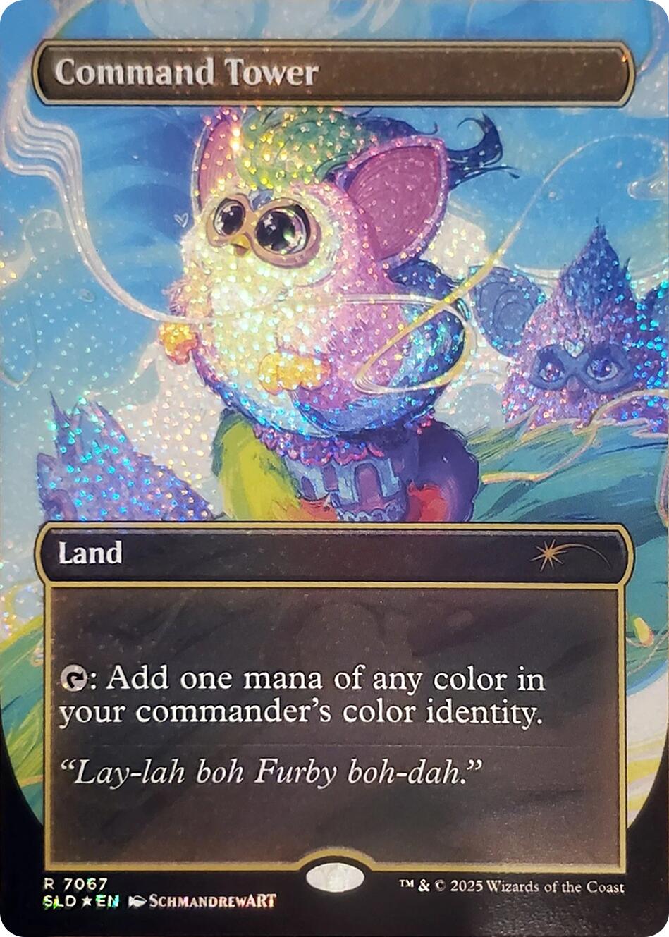 Command Tower (7067) (Confetti Foil) [Secret Lair Drop Series] | Exor Games Dartmouth