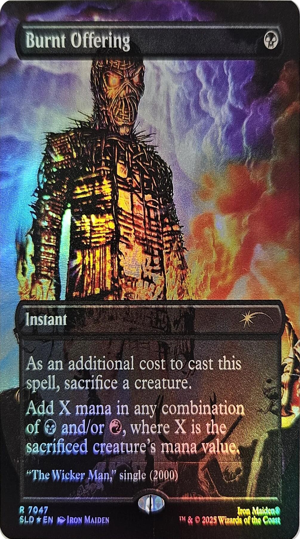 Burnt Offering (Rainbow Foil) [Secret Lair Drop Series] | Exor Games Dartmouth