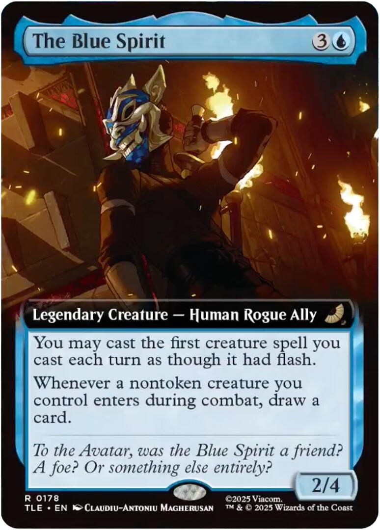The Blue Spirit (Extended Art) [Avatar: The Last Airbender: Eternal-Legal] | Exor Games Dartmouth