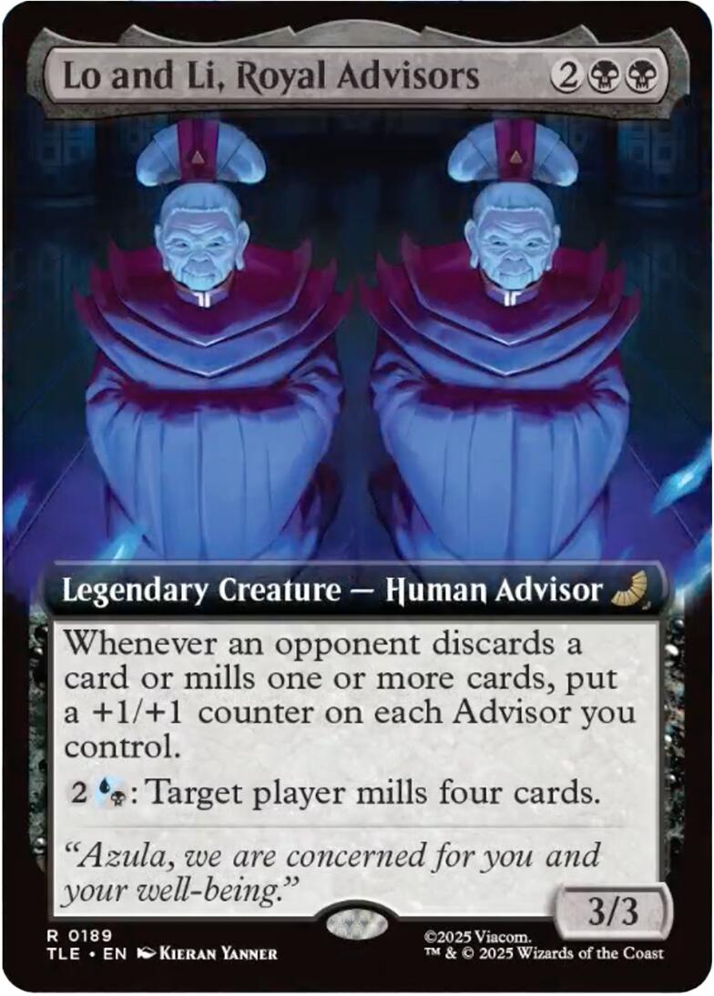 Lo and Li, Royal Advisors (Extended Art) [Avatar: The Last Airbender: Eternal-Legal] | Exor Games Dartmouth