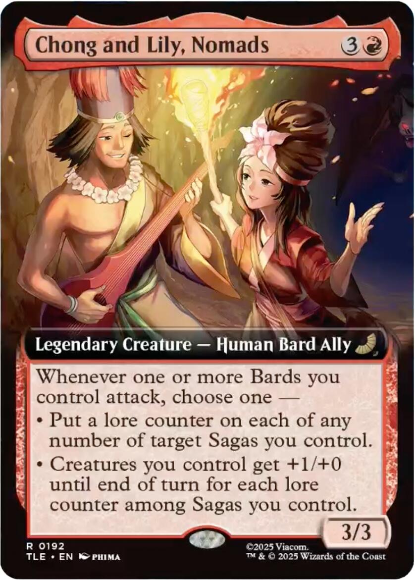 Chong and Lily, Nomads (Extended Art) [Avatar: The Last Airbender: Eternal-Legal] | Exor Games Dartmouth
