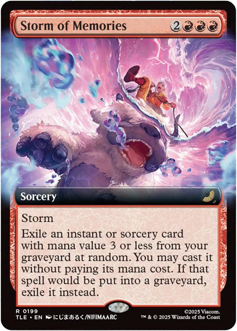 Storm of Memories (Extended Art) [Avatar: The Last Airbender: Eternal-Legal] | Exor Games Dartmouth