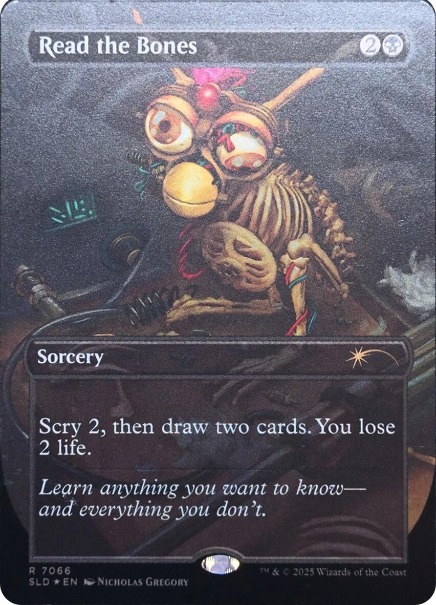 Read the Bones (Rainbow Foil) [Secret Lair Drop Series] | Exor Games Dartmouth