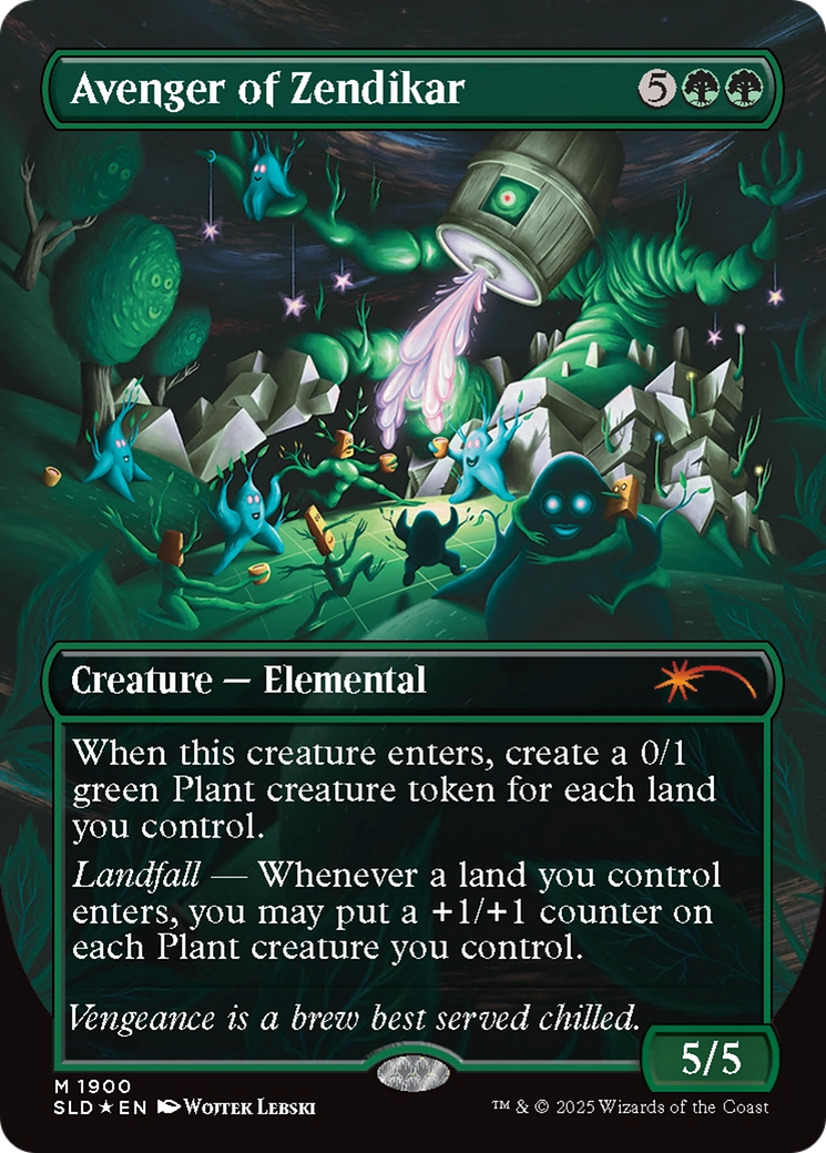 Avenger of Zendikar (Double Rainbow Foil) [Secret Lair Drop Series] | Exor Games Dartmouth