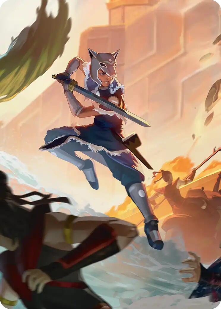 Sokka's Charge Art Card [Avatar: The Last Airbender Art Series] | Exor Games Dartmouth