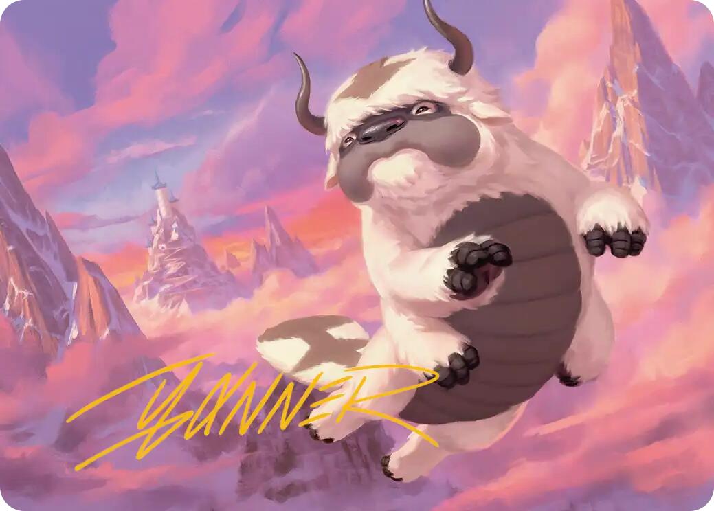 Appa, Aang's Companion Art Card (Gold-Stamped Signature) [Avatar: The Last Airbender Art Series] | Exor Games Dartmouth