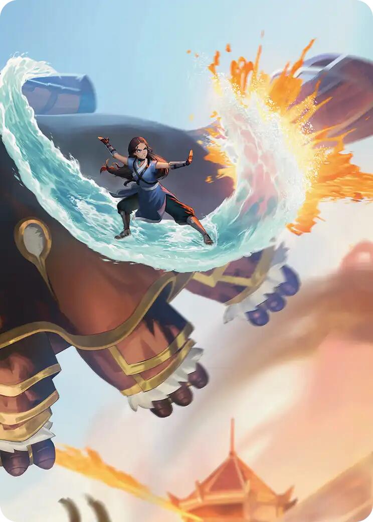 Katara's Reversal Art Card [Avatar: The Last Airbender Art Series] | Exor Games Dartmouth