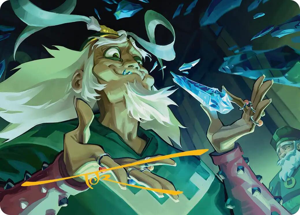 Bumi, King of Three Trials Art Card (Gold-Stamped Signature) [Avatar: The Last Airbender Art Series] | Exor Games Dartmouth