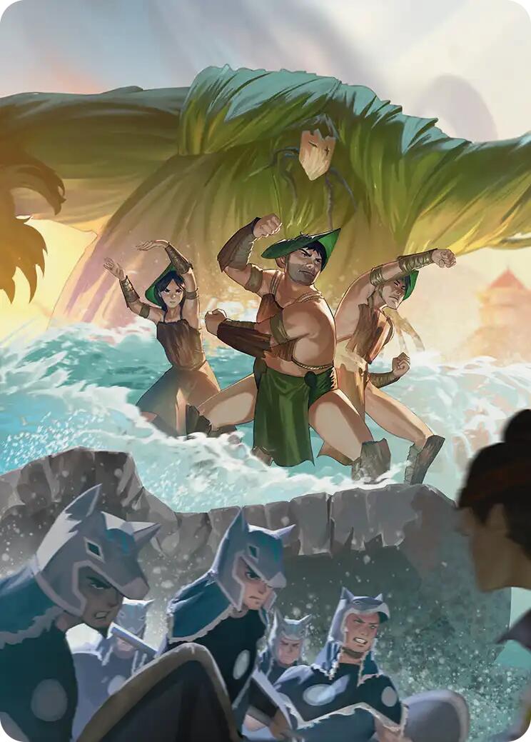 Swampbenders Art Card [Avatar: The Last Airbender Art Series] | Exor Games Dartmouth