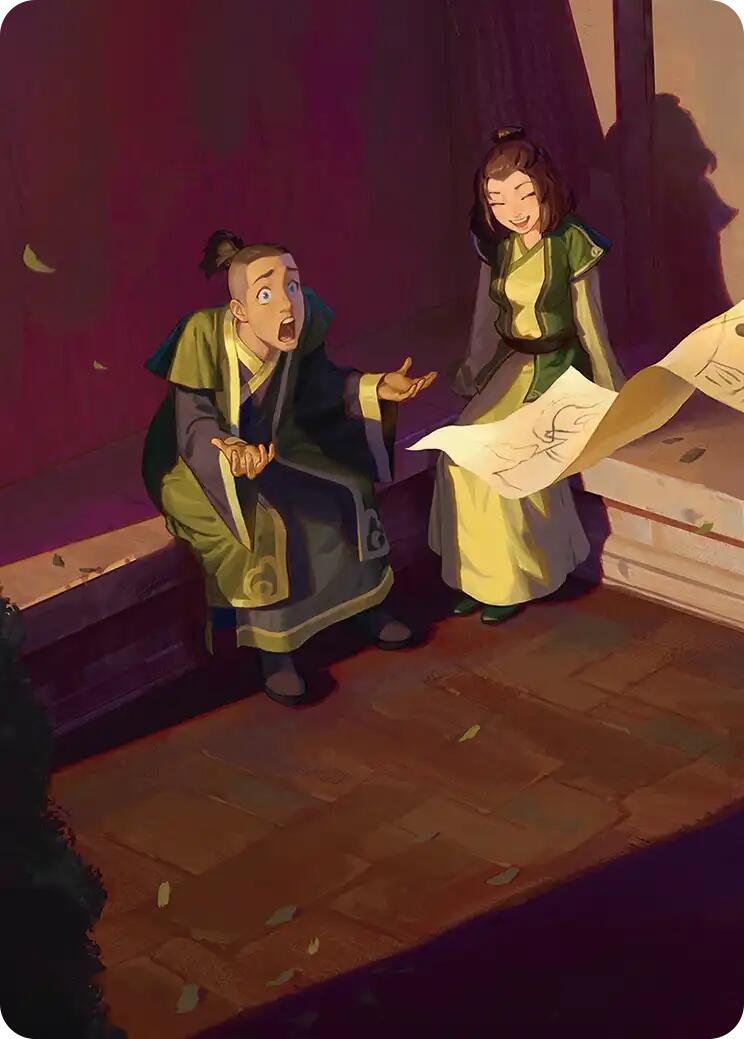 Sokka and Suki Art Card [Avatar: The Last Airbender Art Series] | Exor Games Dartmouth