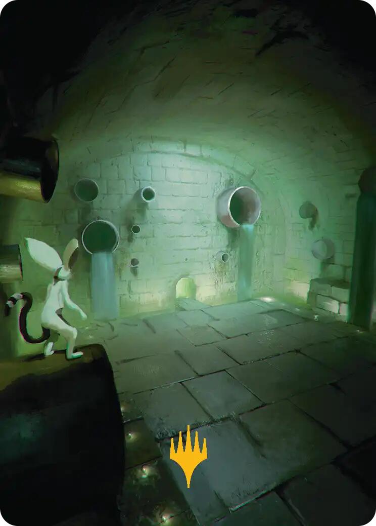 Swamp Art Card (Gold-Stamped Planeswalker Symbol) [Avatar: The Last Airbender Art Series] | Exor Games Dartmouth