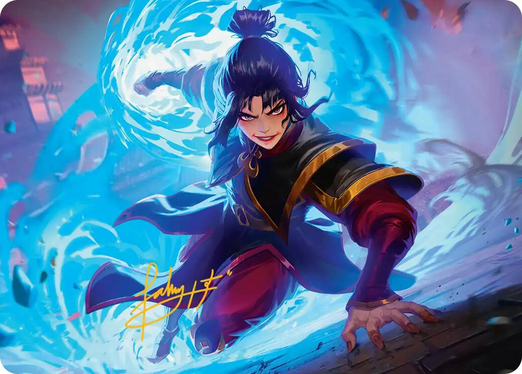 Fire Lord Azula Art Card (Gold-Stamped Signature) [Avatar: The Last Airbender Art Series] | Exor Games Dartmouth