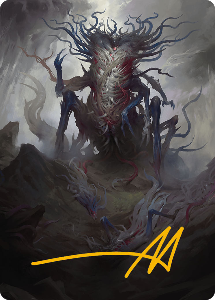 Azlask, the Swelling Scourge Art Card (Gold-Stamped Signature) [Modern Horizons 3 Art Series] | Exor Games Dartmouth