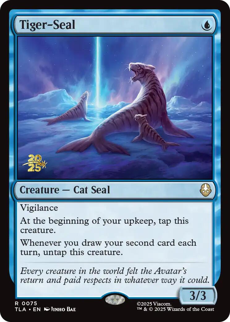 Tiger-Seal [Avatar: The Last Airbender Prerelease Cards] | Exor Games Dartmouth