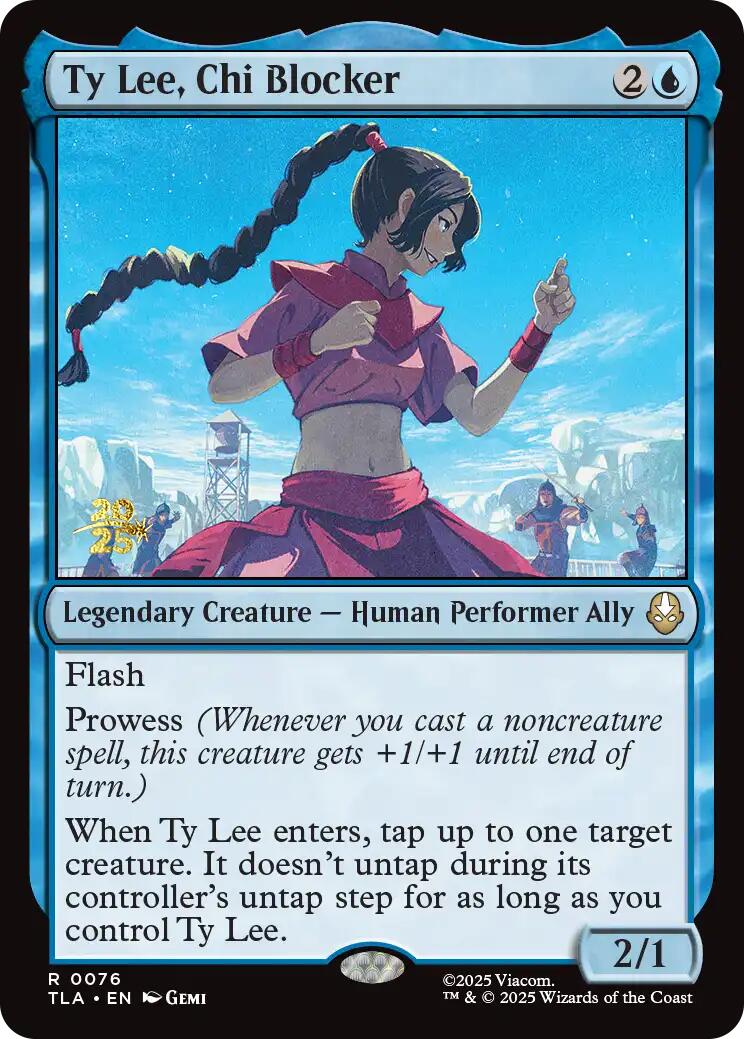 Ty Lee, Chi Blocker [Avatar: The Last Airbender Prerelease Cards] | Exor Games Dartmouth