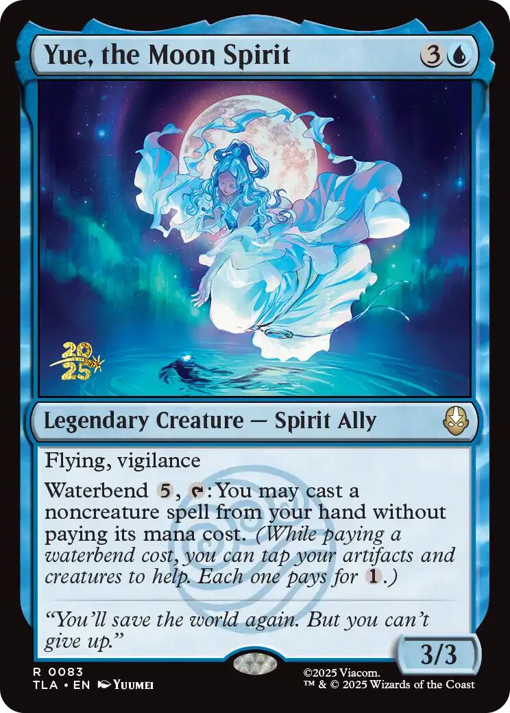 Yue, the Moon Spirit [Avatar: The Last Airbender Prerelease Cards] | Exor Games Dartmouth