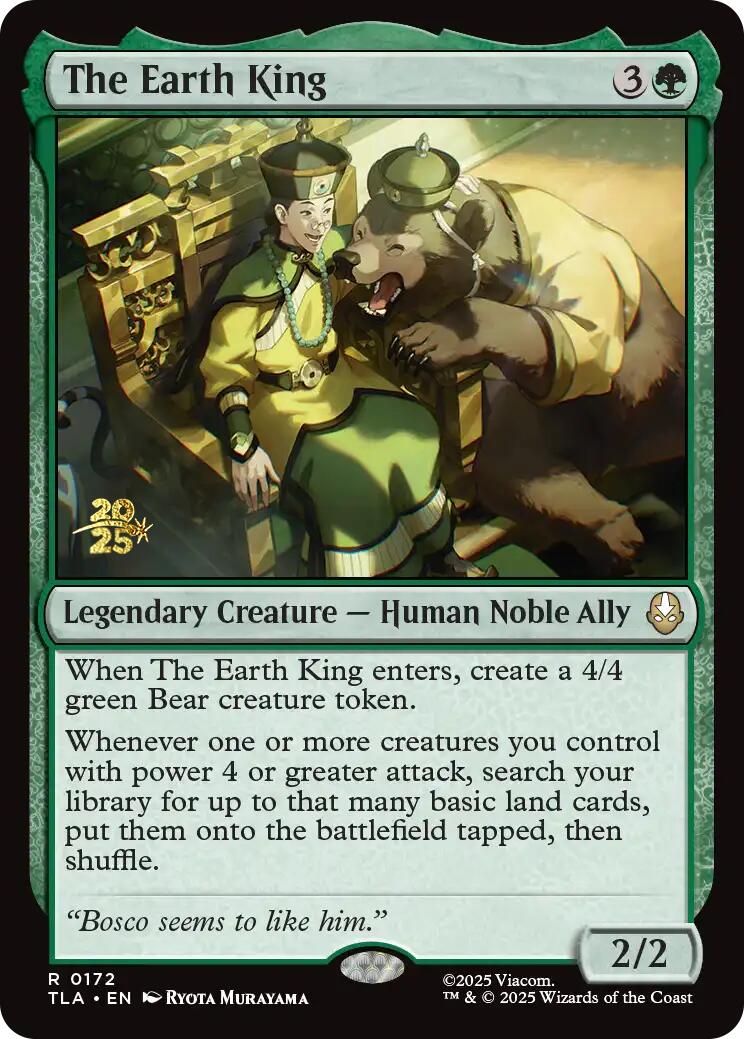 The Earth King [Avatar: The Last Airbender Prerelease Cards] | Exor Games Dartmouth