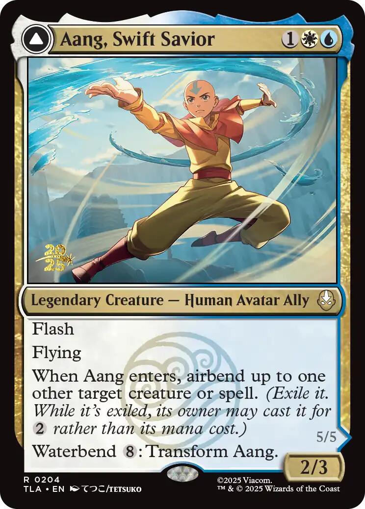Aang, Swift Savior [Avatar: The Last Airbender Prerelease Cards] | Exor Games Dartmouth