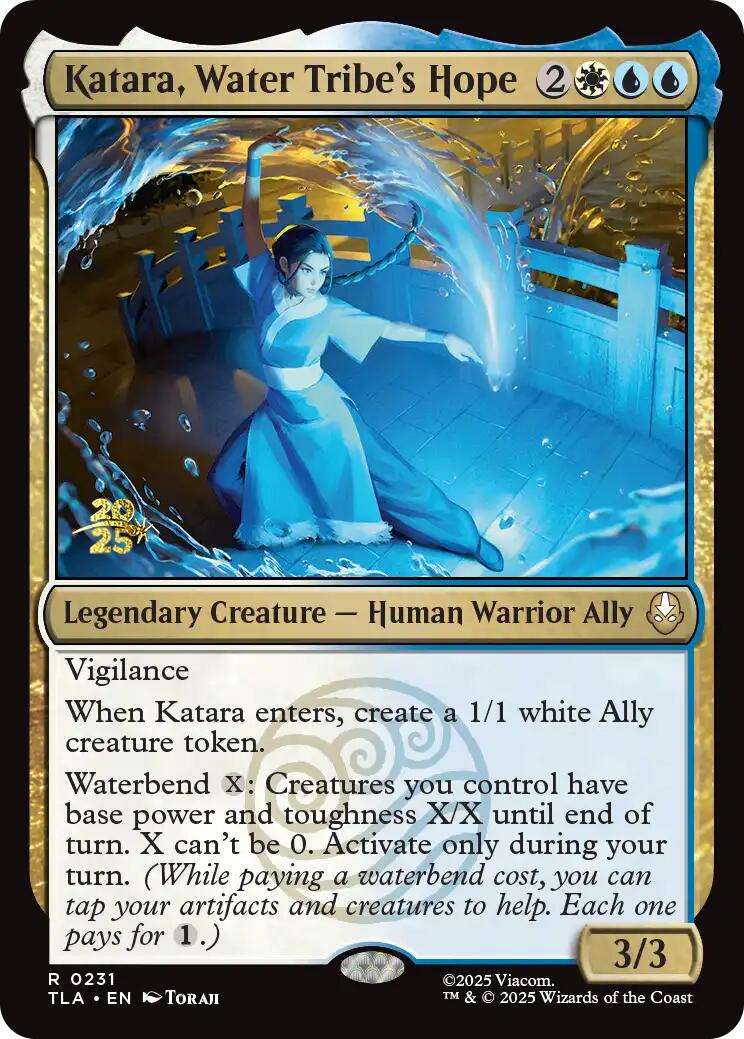 Katara, Water Tribe's Hope [Avatar: The Last Airbender Prerelease Cards] | Exor Games Dartmouth