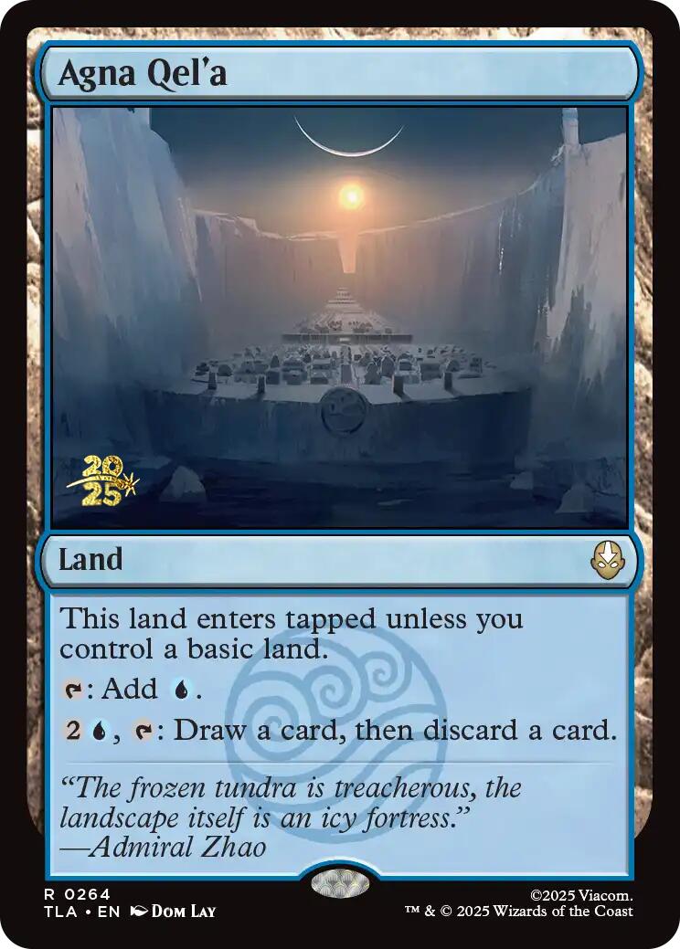 Agna Qel'a [Avatar: The Last Airbender Prerelease Cards] | Exor Games Dartmouth