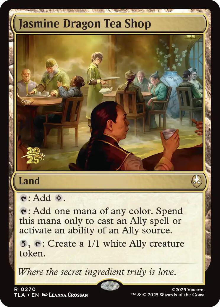 Jasmine Dragon Tea Shop [Avatar: The Last Airbender Prerelease Cards] | Exor Games Dartmouth
