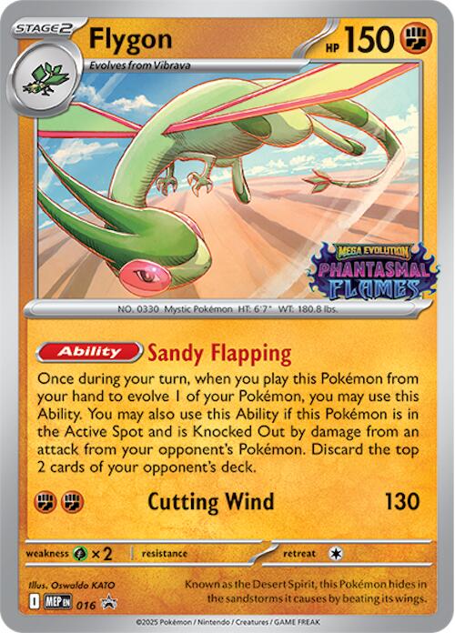 Flygon (016) (Prerelease) [Mega Evolution Promo] | Exor Games Dartmouth
