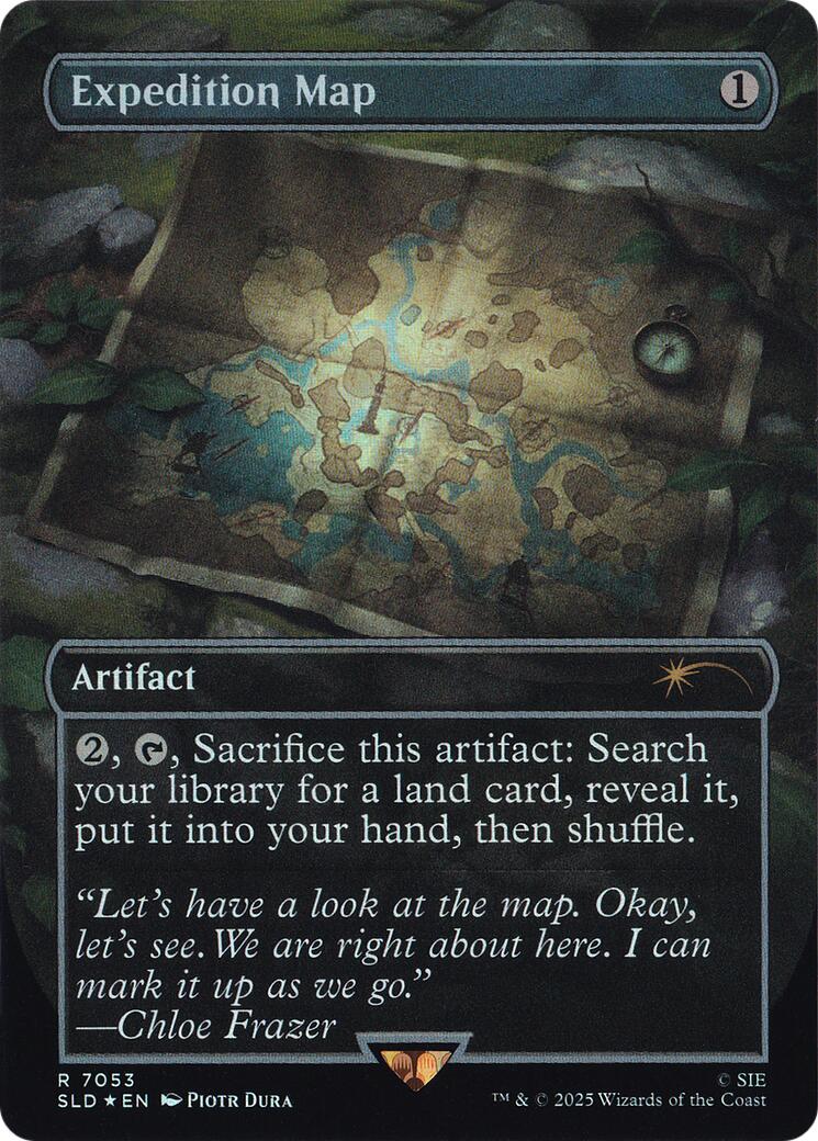 Expedition Map (Rainbow Foil) [Secret Lair Drop Series] | Exor Games Dartmouth