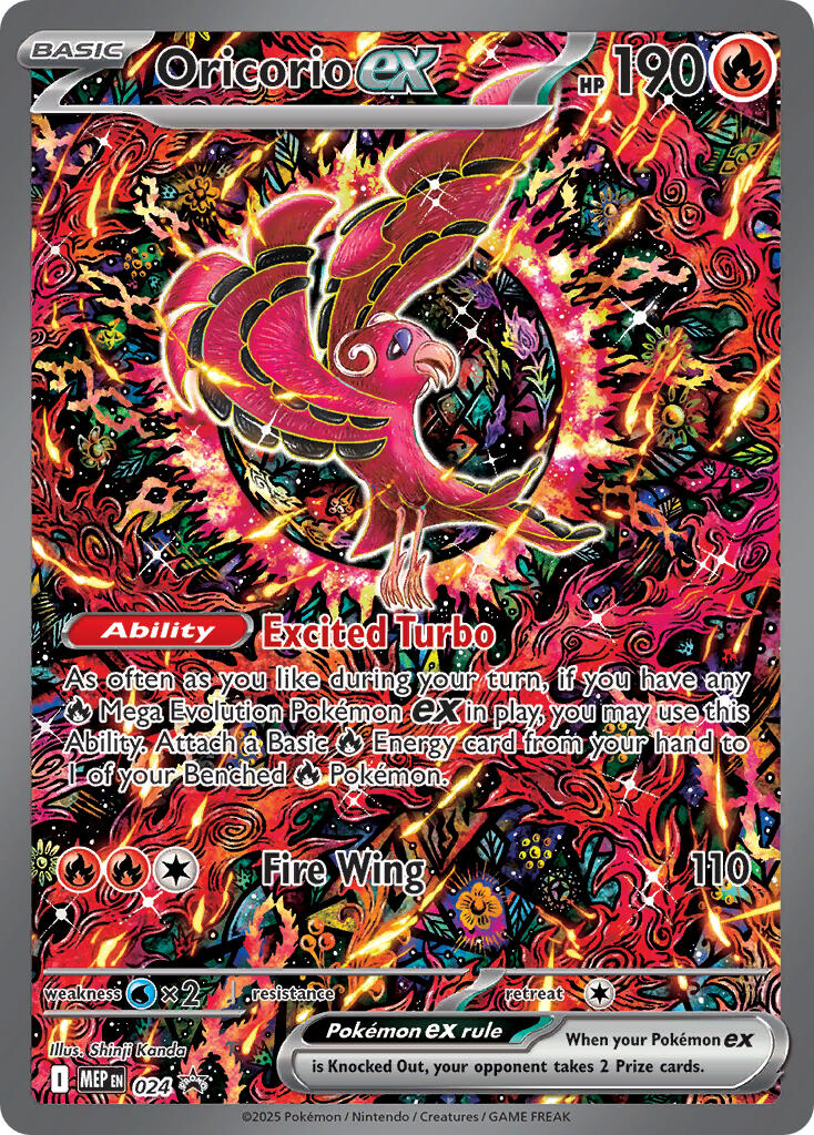 Oricorio ex (024) [Mega Evolution Promo] | Exor Games Dartmouth