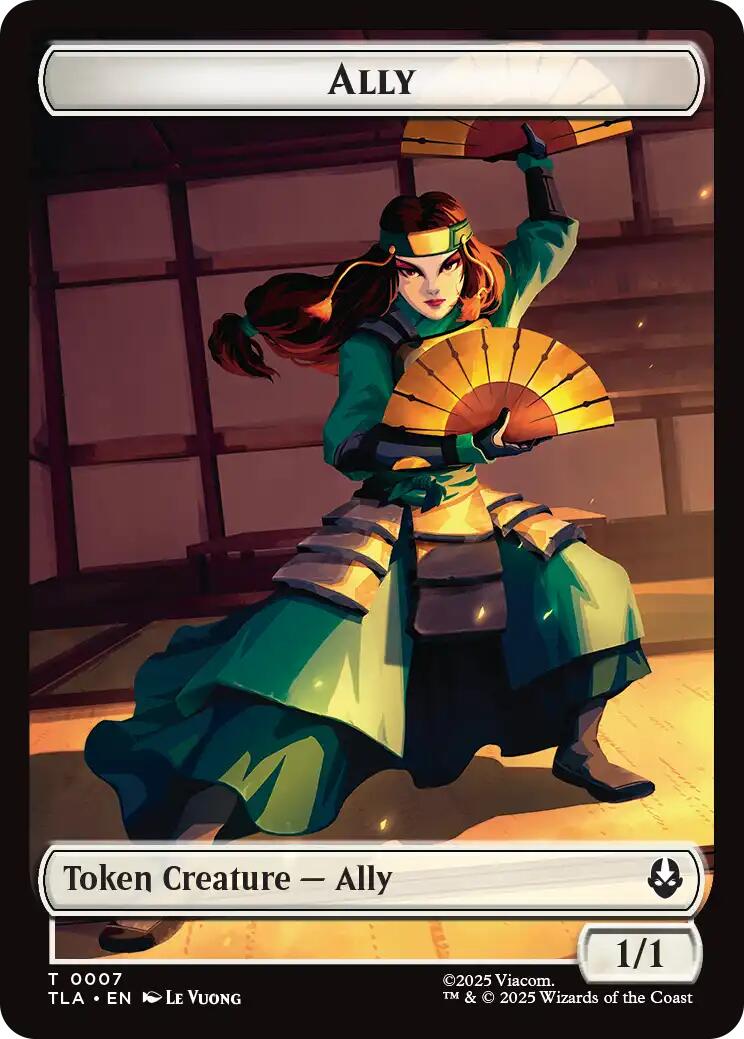 Ally (0007) // Clue (0018) Double-Sided Token [Avatar: The Last Airbender Tokens] | Exor Games Dartmouth