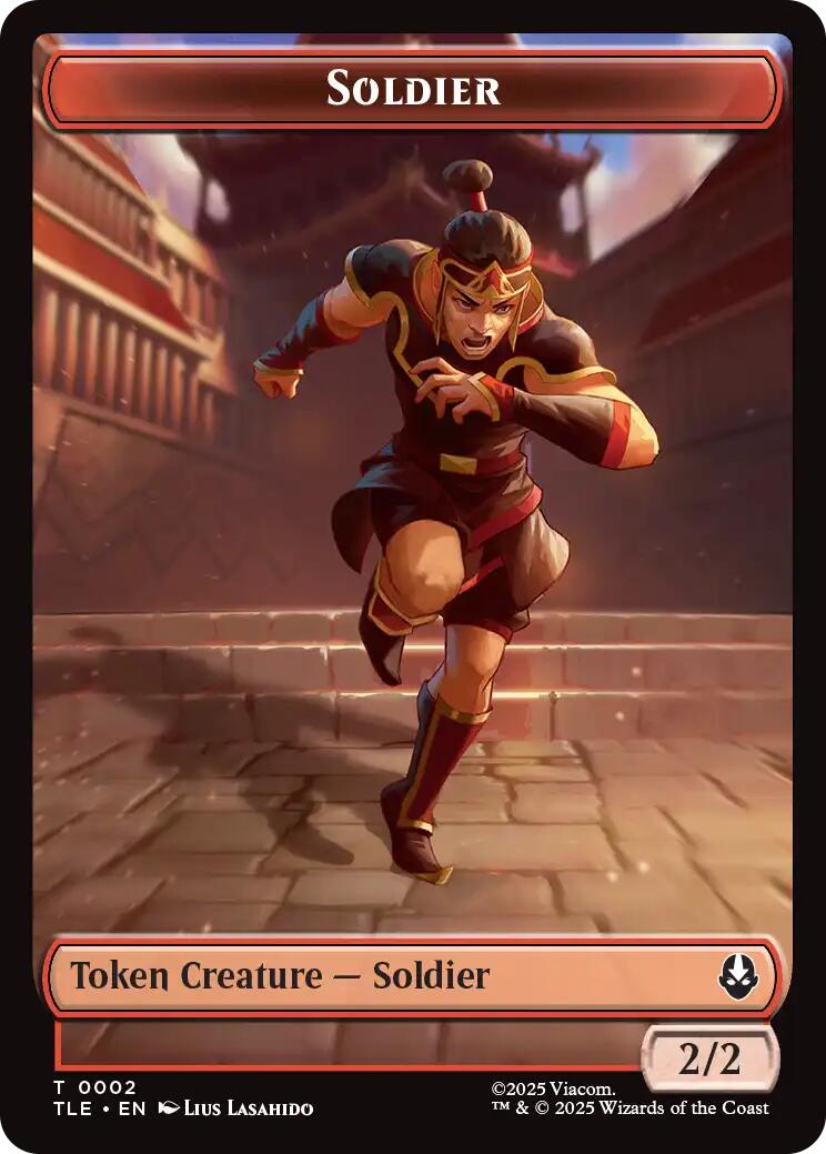 Soldier (0002) [Avatar: The Last Airbender Tokens] | Exor Games Dartmouth